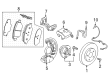 Buick Envision Brake Pads Diagram - 26558655