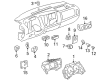 Chevy Silverado 2500 HD Turn Signal Switch Diagram - 15261299