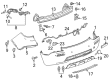 Chevy Trax Bumper Cover Diagram - 95353988