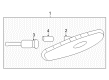 Chevy Aveo Side Marker Light Diagram - 96495235