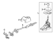 Chevy Sonic Automatic Transmission Shifter Diagram - 25194234