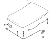 Chevy Tracker Hood Diagram - 91177457