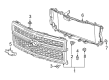Chevy Grille Diagram - 23194170