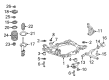 Chevy Malibu Strut Mounts Diagram - 15836873