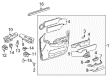 Saturn Relay Weather Strip Diagram - 15238491