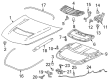 Cadillac Hood Release Cable Diagram - 84045995
