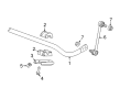 Cadillac CT6 Sway Bars Diagram - 84546832
