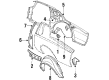 Chevy Impala Wheelhouse Diagram - 20099073