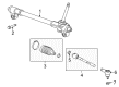 Chevy Tie Rod Diagram - 95192778