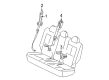 Chevy Equinox Seat Belt Diagram - 89022959