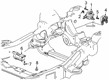 Chevy Silverado 1500 Engine Mount Torque Strut Diagram - 85623481