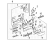 Pontiac Montana Cup Holder Diagram - 10279285