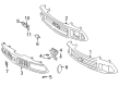 Chevy Blazer Grille Diagram - 12471807