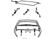 Buick Riviera Liftgate Lift Support Diagram - 20288703