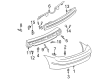 Oldsmobile Alero Bumper Cover Diagram - 22610700