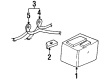 Pontiac Firebird Battery Cable Diagram - 12106686