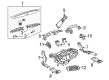 Cadillac Air Deflector Diagram - 25974173