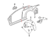 Chevy Cobalt Fuel Door Diagram - 15213655