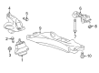 Cadillac ATS Engine Mount Diagram - 23340393