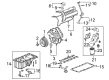 Cadillac Dipstick Tube Diagram - 12570585