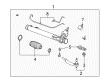 Cadillac CTS Rack And Pinion Diagram - 19419353