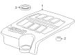 Chevy Malibu Engine Cover Diagram - 12593411
