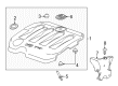 Chevy Impala Engine Cover Diagram - 12684202