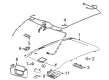 Chevy Silverado EV Dome Light Connector Diagram - 85634866