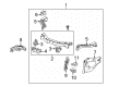 Chevy Radiator Support Diagram - 22783388