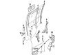 Chevy Tracker Interior Door Handle Diagram - 30012536