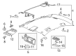 Chevy Malibu Limited Dome Light Diagram - 23111180