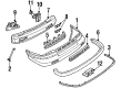 Chevy Lumina APV Grille Diagram - 10230163
