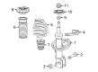 Chevy Spark Coil Spring Insulator Diagram - 94508222