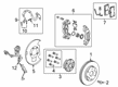 Chevy Silverado 1500 LTD ABS Sensor Diagram - 84317845