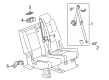 Chevy Tahoe Seat Belt Diagram - 19303042