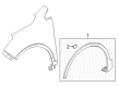 Buick Mud Flaps Diagram - 23433545