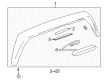 Chevy Spark EV Spoiler Diagram - 95280995