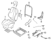Chevy Cavalier Seat Covers Diagram - 22589229