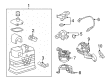 Cadillac Canister Purge Valve Diagram - 84080054