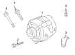 Chevy Impala Alternator Diagram - 20911162