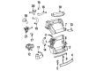 Chevy Corvette Air Deflector Diagram - 14104753