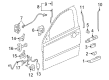 Pontiac G6 Door Lock Actuator Diagram - 20846342