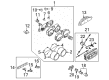 Chevy Brake Light Switch Diagram - 95368630