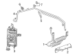Chevy Corvette Transmission Oil Cooler Hose Diagram - 23127984