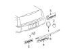 Cadillac DTS Emblem Diagram - 25759440
