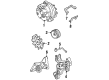Pontiac Bonneville Alternator Bracket Diagram - 24507348