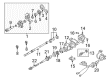 Cadillac XLR Steering Column Cover Diagram - 26094175