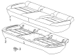 Buick Envista Seat Cushion Diagram - 42848701