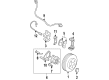 Chevy Venture Brake Caliper Diagram - 18046200