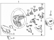 Cadillac CT5 Steering Wheel Diagram - 84740873